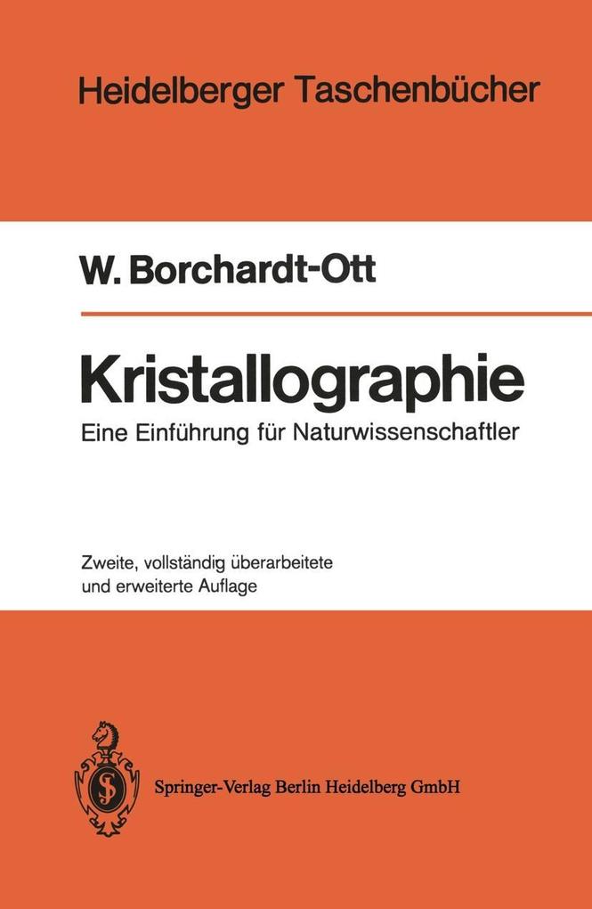 Produktbild: Kristallographie | Walter Borchardt-Ott