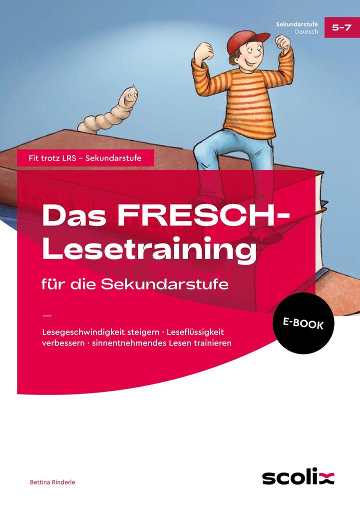 Produktbild: Das FRESCH-Lesetraining für die Sekundarstufe | Bettina Rinderle
