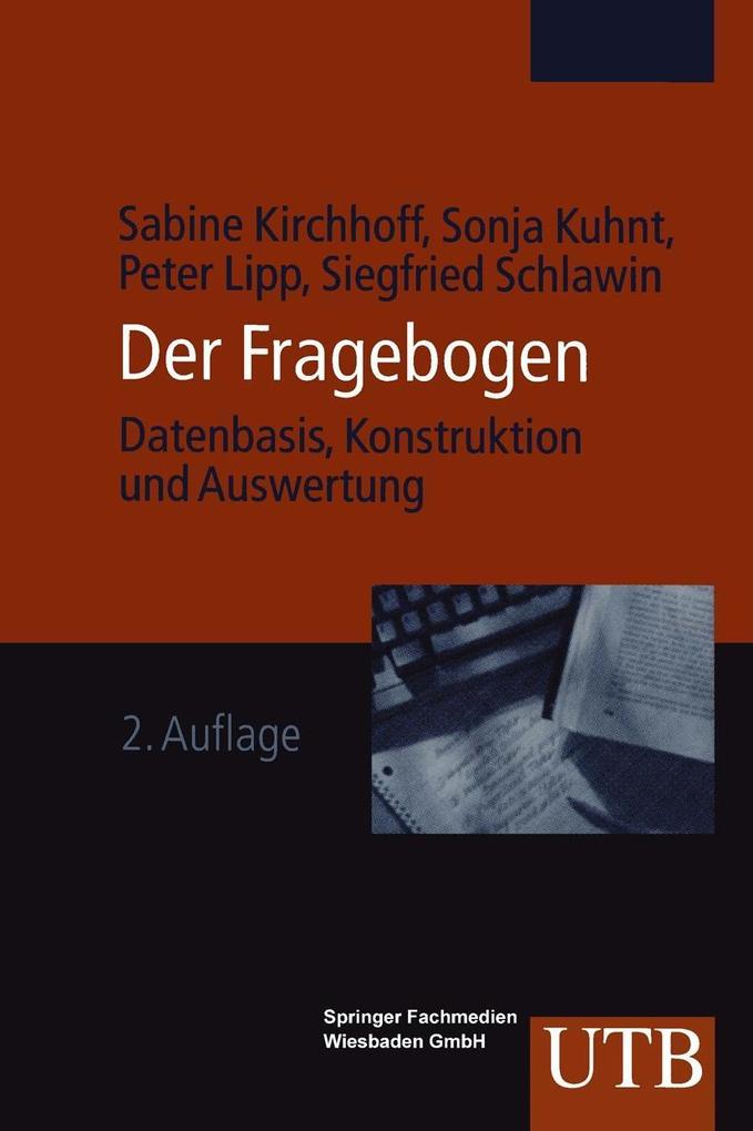 Produktbild: Fragebogen | Sabine Kirchhoff