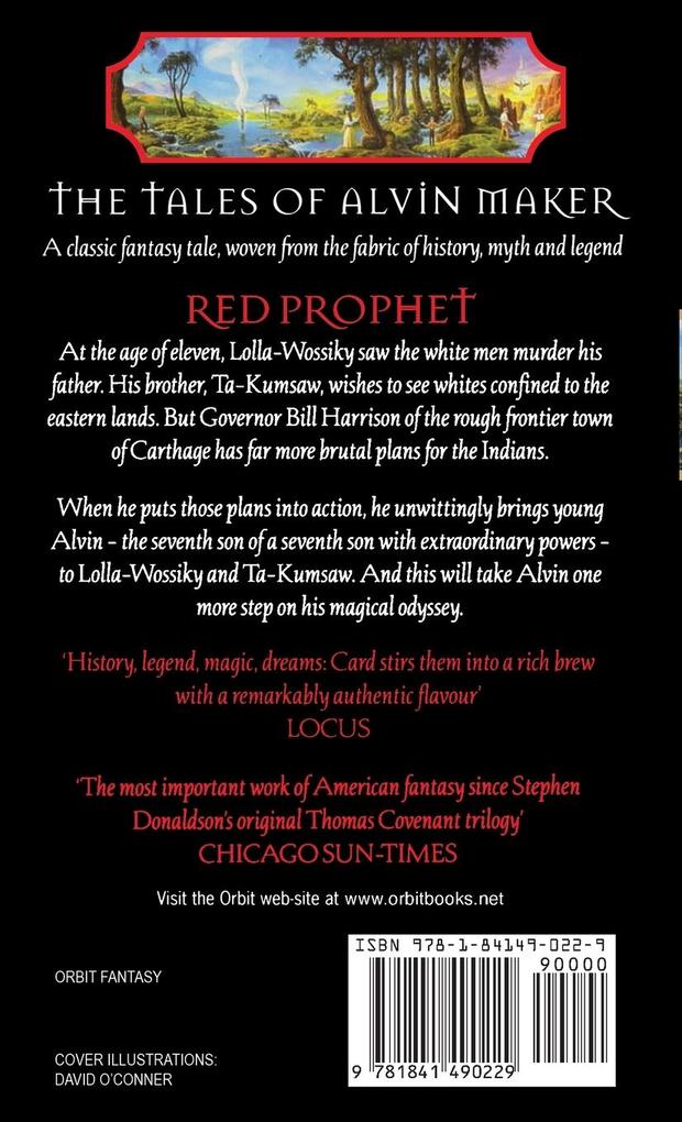 Weitere Ansicht: Red Prophet | Orson Scott Card