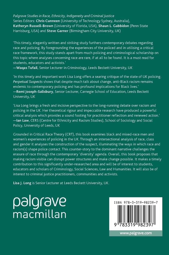 Weitere Ansicht: Perpetual Suspects | Lisa J. Long