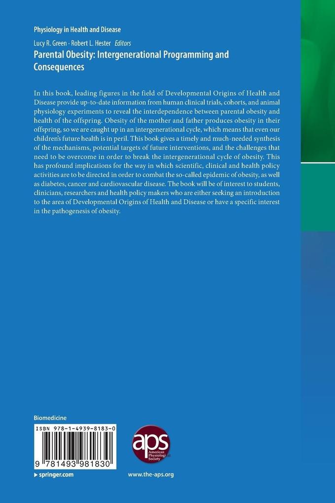 Weitere Ansicht: Parental Obesity: Intergenerational Programming and Consequences
