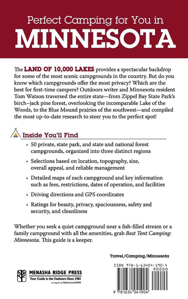 Weitere Ansicht: Best Tent Camping: Minnesota | Tom Watson