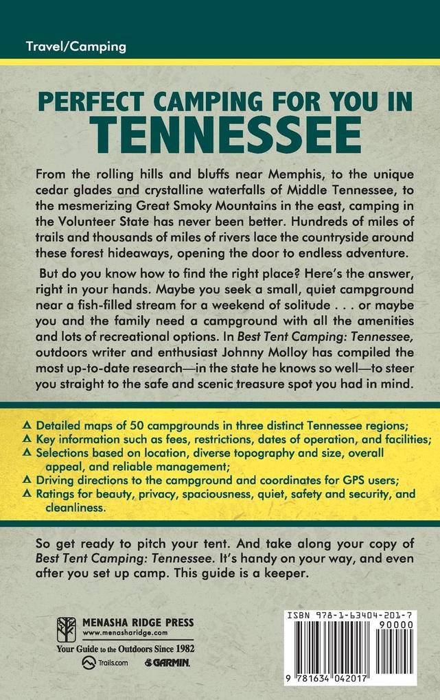 Weitere Ansicht: Best Tent Camping: Tennessee | Johnny Molloy