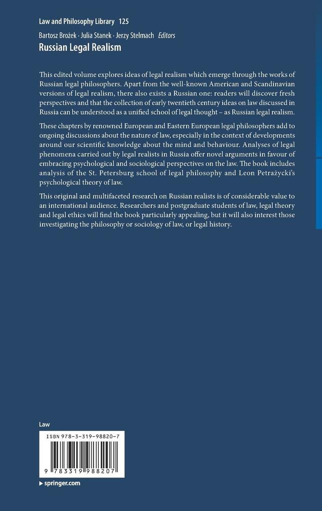 Weitere Ansicht: Russian Legal Realism