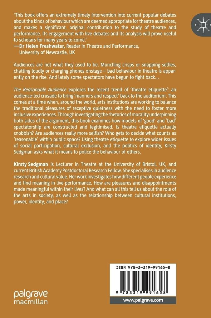 Weitere Ansicht: The Reasonable Audience | Kirsty Sedgman