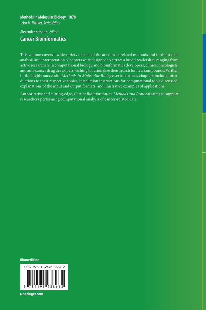 Weitere Ansicht: Cancer Bioinformatics