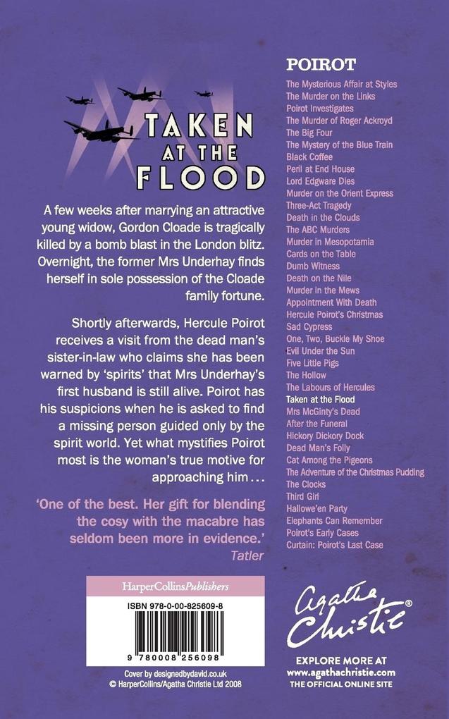 Weitere Ansicht: Taken At The Flood | Agatha Christie
