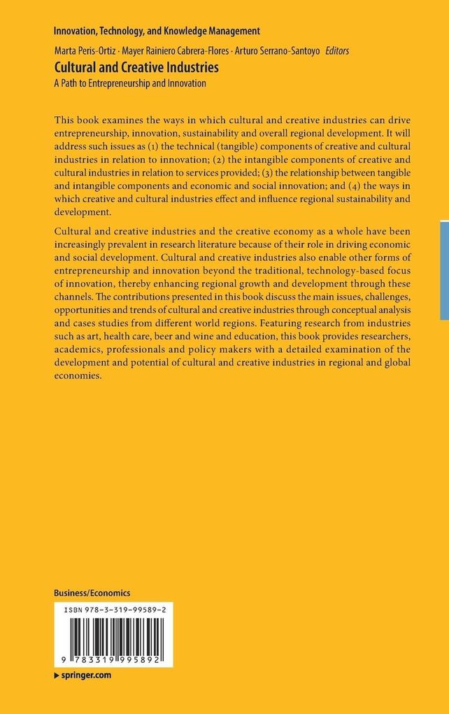 Weitere Ansicht: Cultural and Creative Industries