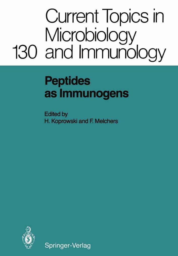 Produktbild: Peptides as Immunogens