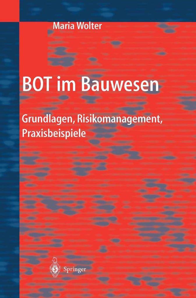 Produktbild: BOT im Bauwesen | Maria Wolter