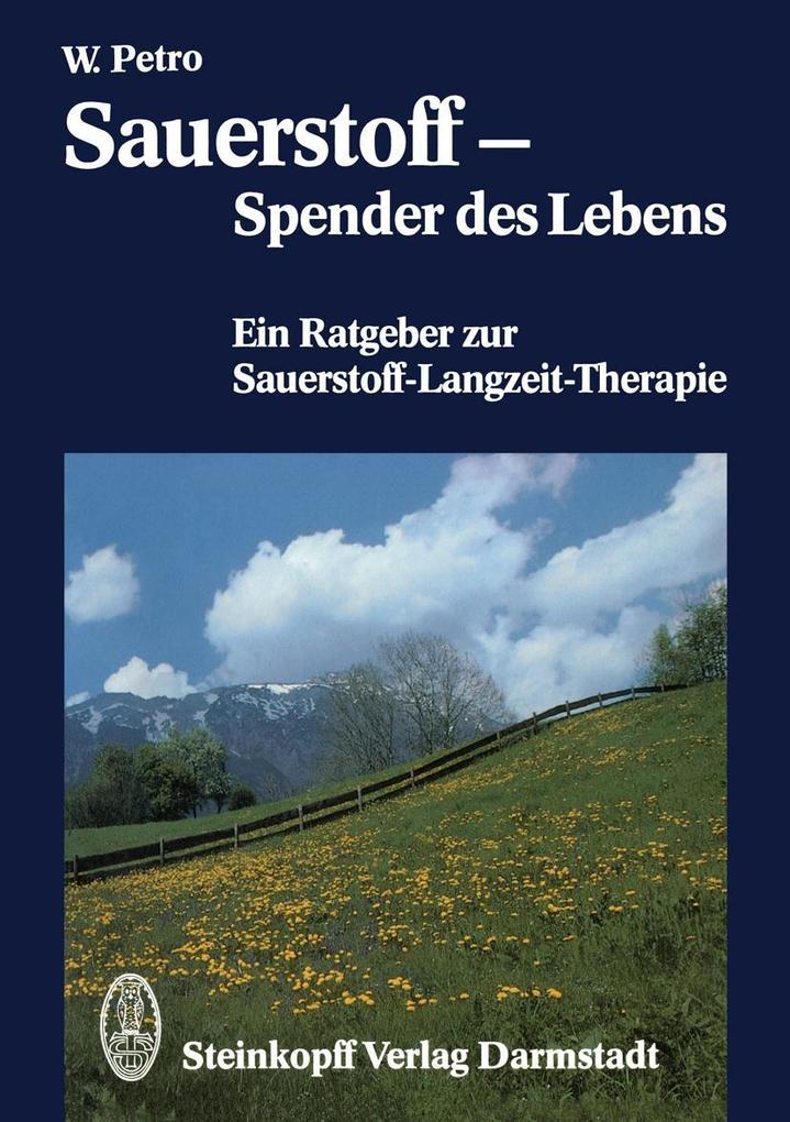 Produktbild: Sauerstoff - Spender des Lebens | W. Petro