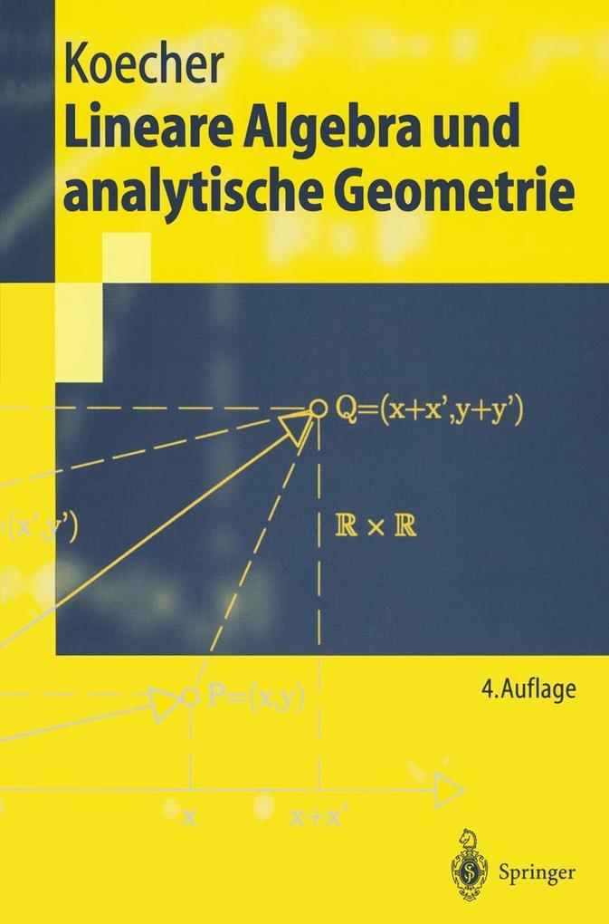 Produktbild: Lineare Algebra und analytische Geometrie | Max Koecher