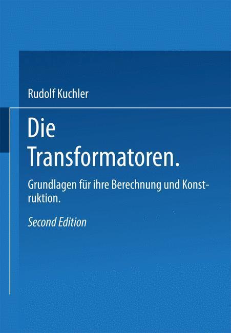 Produktbild: Die Transformatoren | R. Küchler