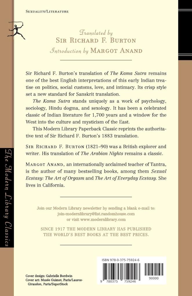 Weitere Ansicht: The Kama Sutra of Vatsyayana