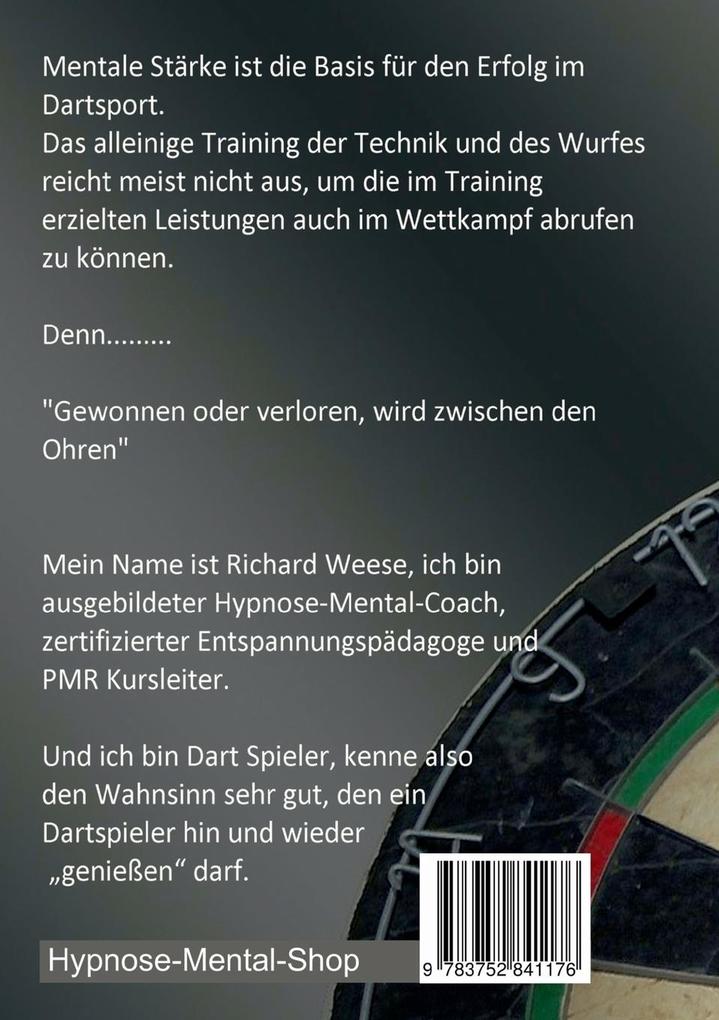 Weitere Ansicht: Dart Mentaltraining "Head Games" | Richard Weese