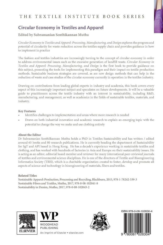 Weitere Ansicht: Circular Economy in Textiles and Apparel