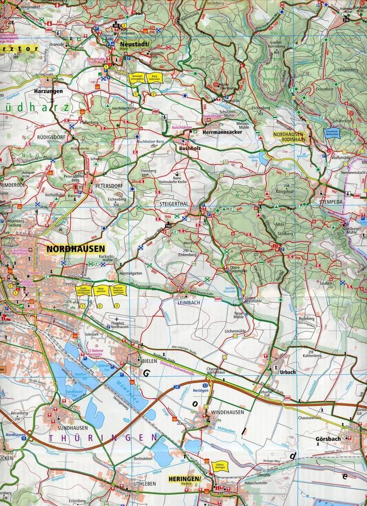 Weitere Ansicht: Südharz - Kyffhäuser 1:50 000