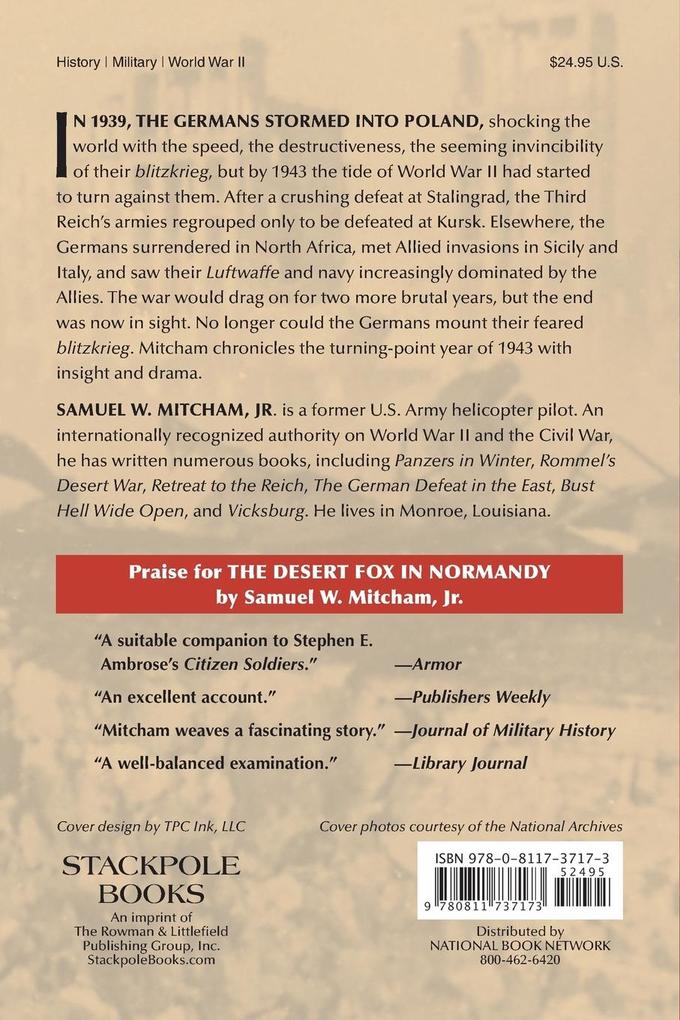 Weitere Ansicht: Blitzkrieg No Longer | Samuel W. Mitcham