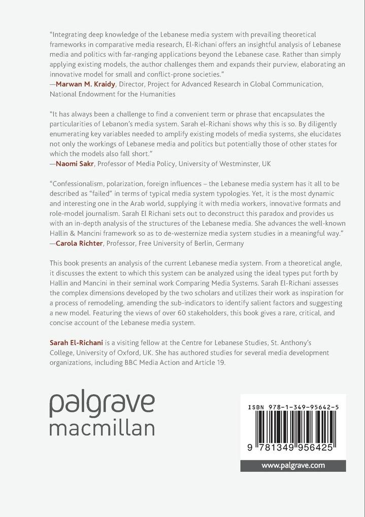 Weitere Ansicht: The Lebanese Media | Sarah El-Richani