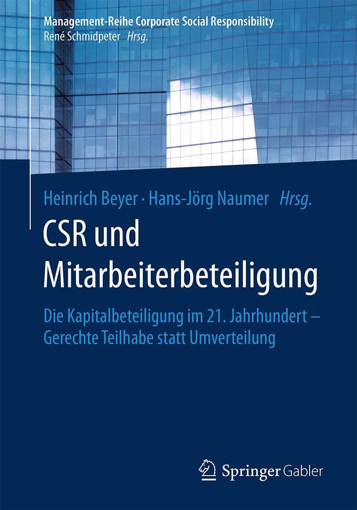 Produktbild: CSR und Mitarbeiterbeteiligung