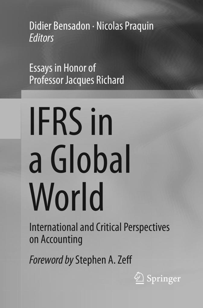 Produktbild: IFRS in a Global World