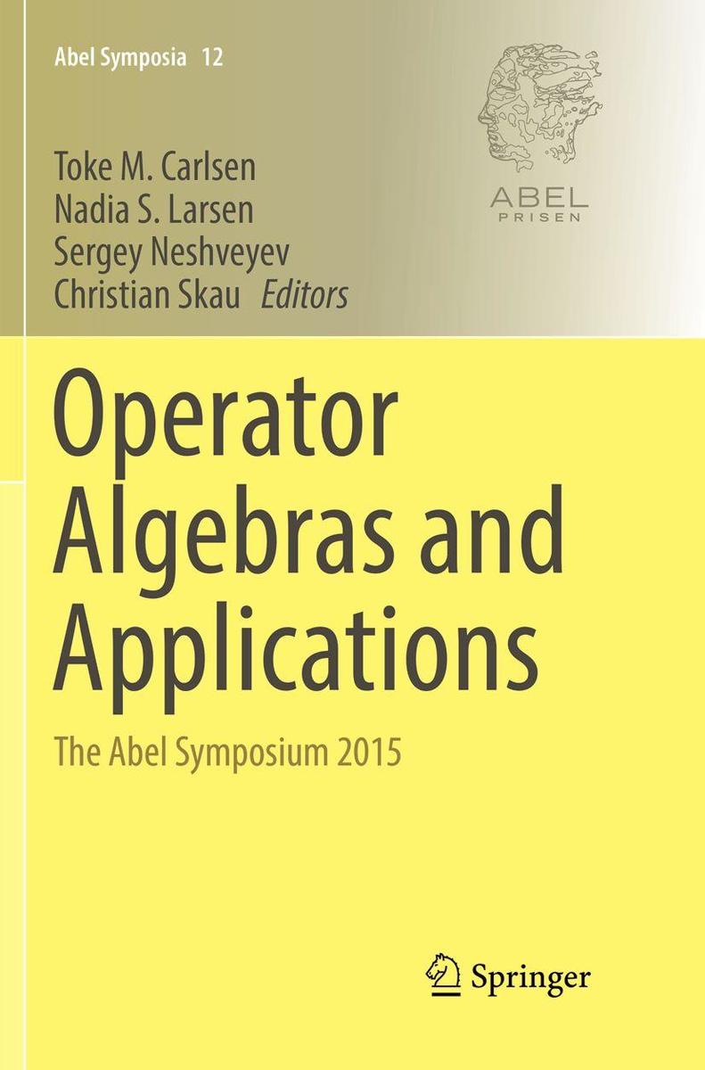 Produktbild: Operator Algebras and Applications