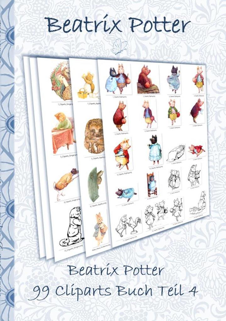 Produktbild: Beatrix Potter 99 Cliparts Buch Teil 4 ( Peter Hase ) | Beatrix Potter, Elizabeth M. Potter