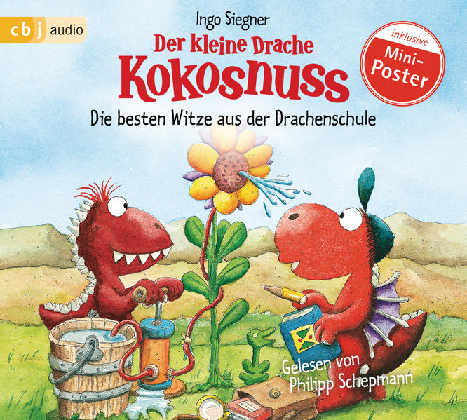 Produktbild: Der kleine Drache Kokosnuss - Die besten Witze aus der Drachenschule, 1 Audio-CD | Ingo Siegner