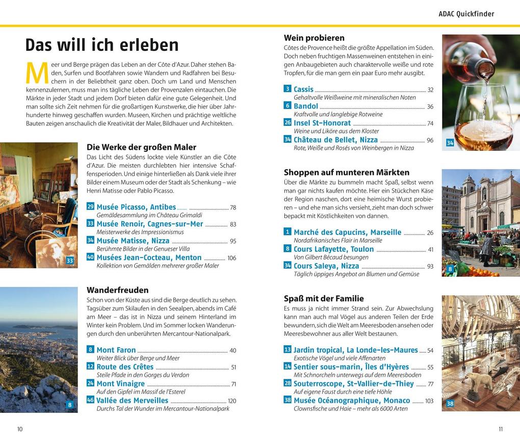 Weitere Ansicht: ADAC Reiseführer Côte d'Azur | Jürgen Zichnowitz