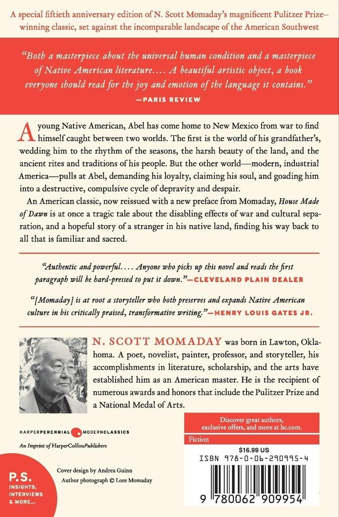 Weitere Ansicht: House Made of Dawn [50th Anniversary Ed] | N Scott Momaday