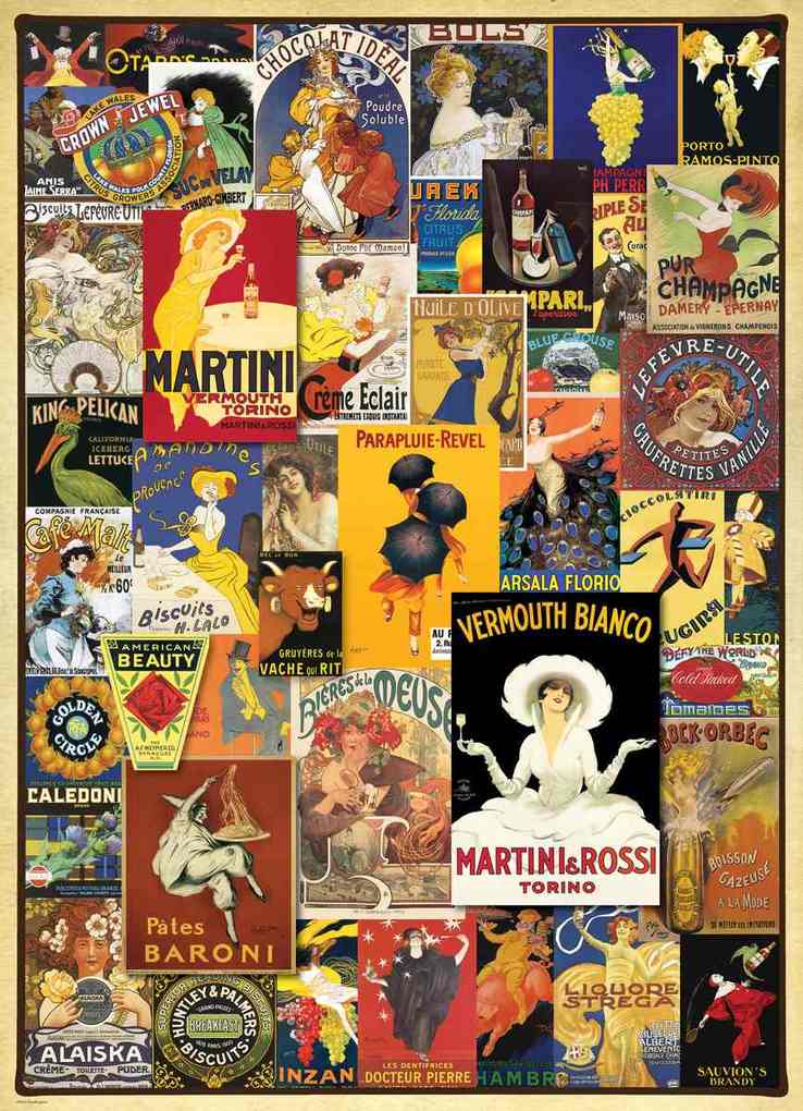 Weitere Ansicht: Alte Werbeposter (Puzzle)