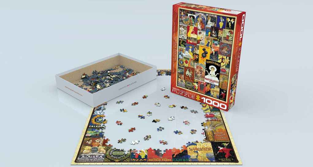 Weitere Ansicht: Alte Werbeposter (Puzzle)