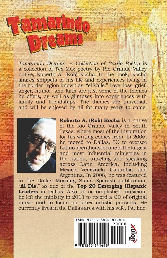 Weitere Ansicht: Tamarindo Dreams: A Collection of Barrio Poetry | Roberto A. Rocha