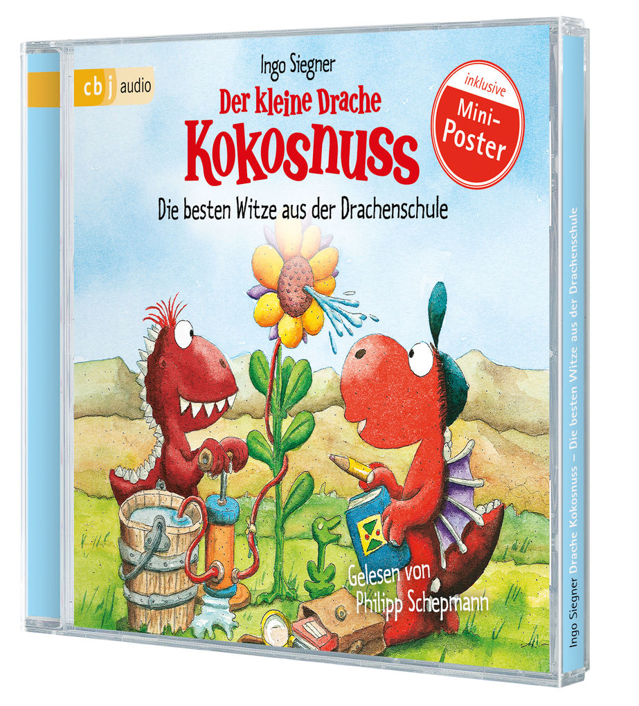 Weitere Ansicht: Der kleine Drache Kokosnuss - Die besten Witze aus der Drachenschule, 1 Audio-CD | Ingo Siegner