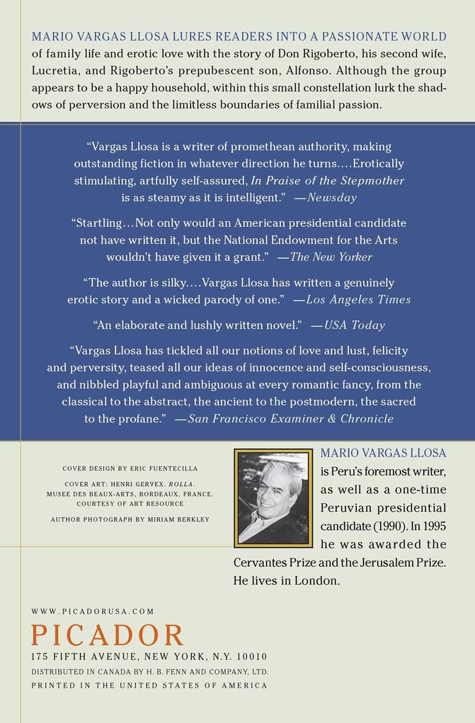 Weitere Ansicht: In Praise of the Stepmother | Mario Vargas Llosa