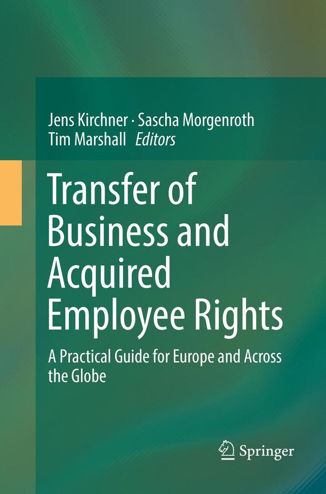 Produktbild: Transfer of Business and Acquired Employee Rights