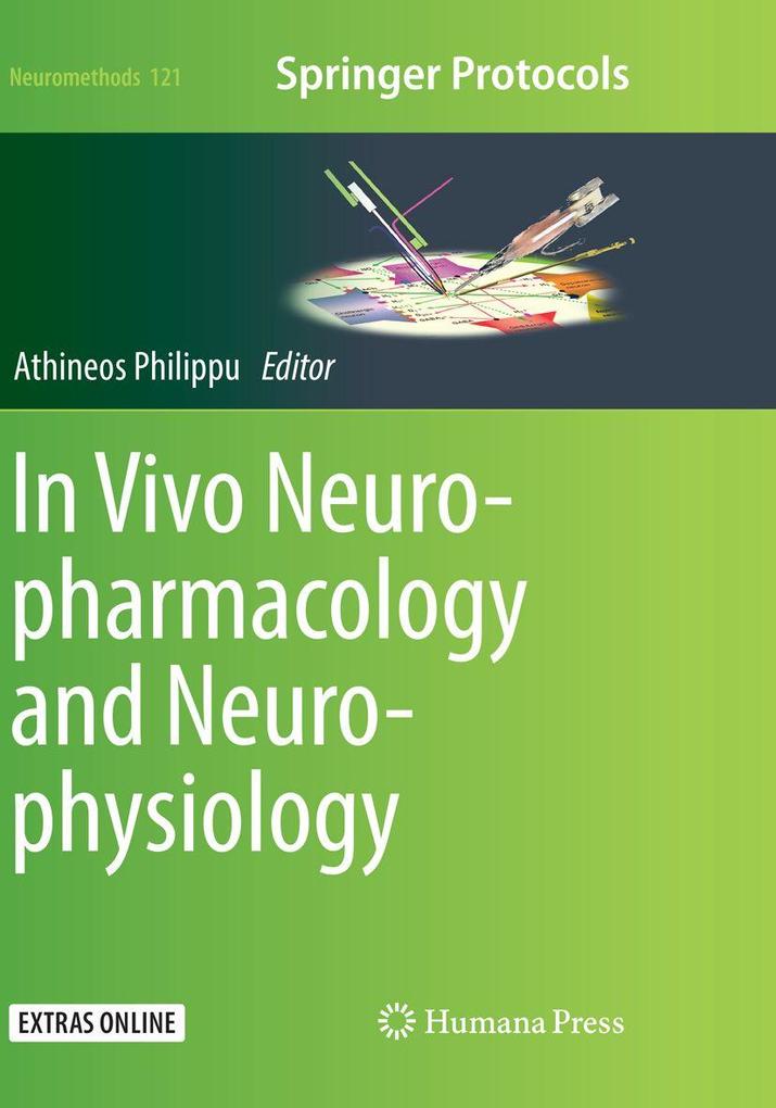 Produktbild: In Vivo Neuropharmacology and Neurophysiology