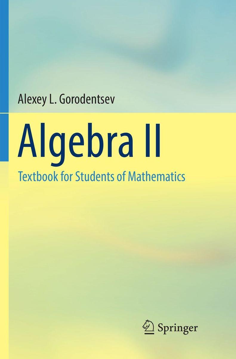 Produktbild: Algebra II | Alexey L. Gorodentsev