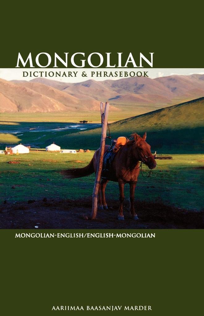 Produktbild: Mongolian-English/English-Mongolian Dictionary & Phrasebook | Aarimaa Marder