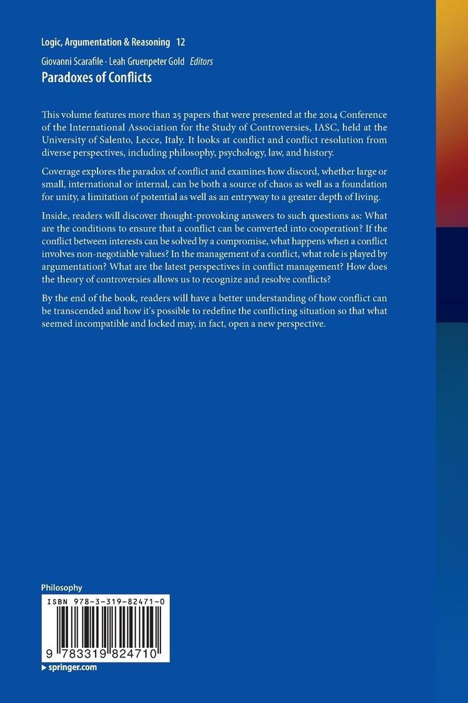 Weitere Ansicht: Paradoxes of Conflicts