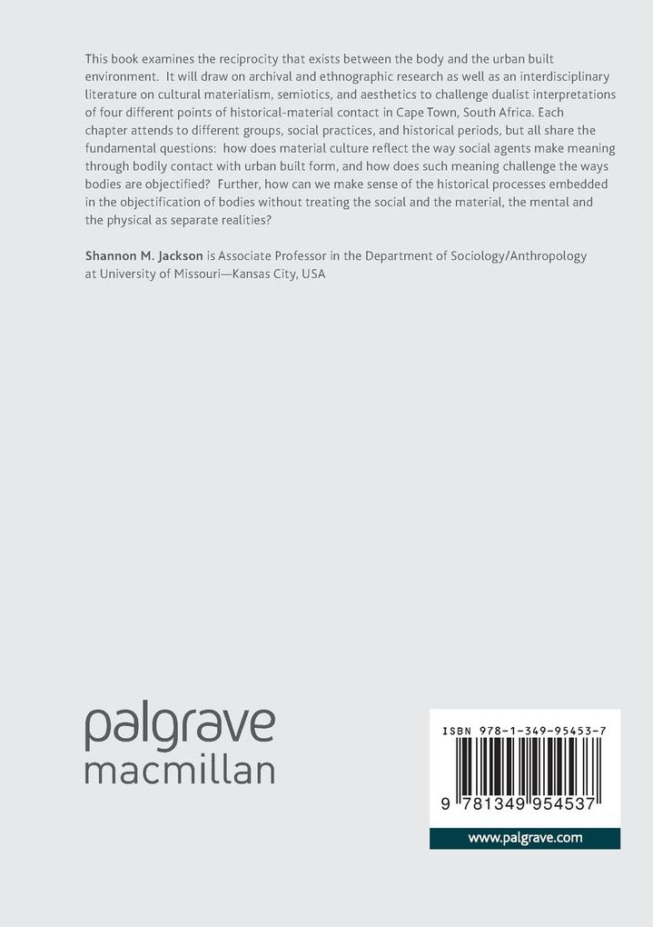 Weitere Ansicht: Embodying Cape Town | Shannon M. Jackson