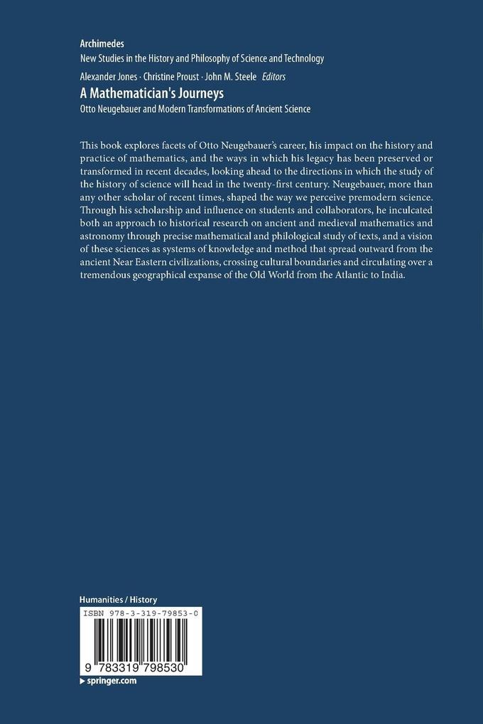 Weitere Ansicht: A Mathematician's Journeys