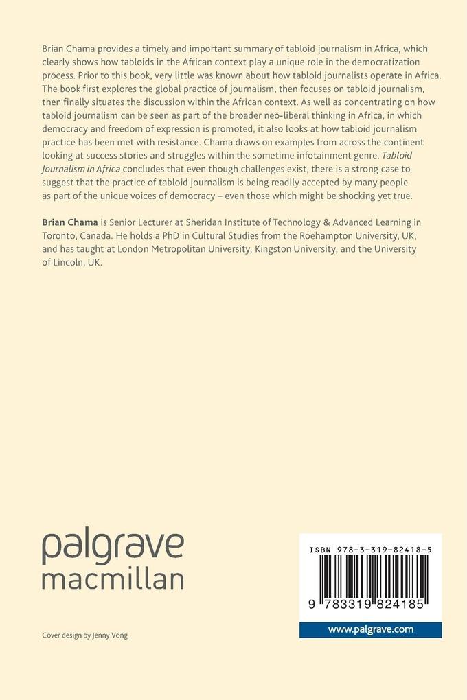 Weitere Ansicht: Tabloid Journalism in Africa | Brian Chama