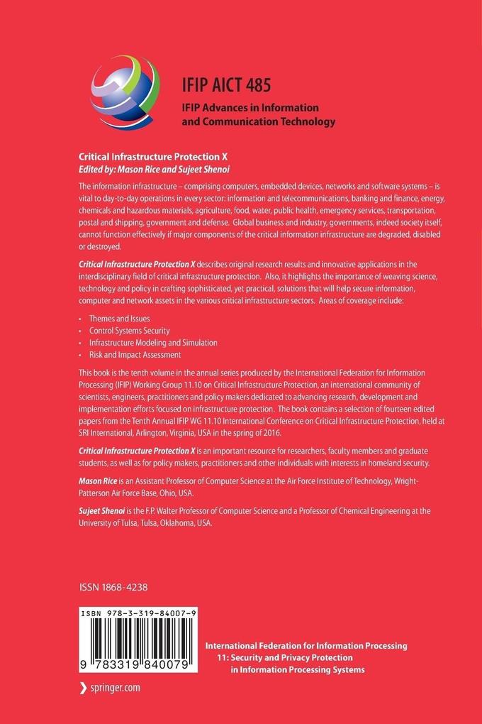 Weitere Ansicht: Critical Infrastructure Protection X