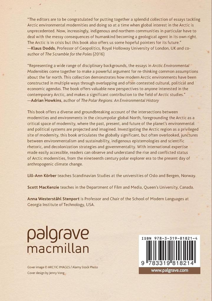 Weitere Ansicht: Arctic Environmental Modernities
