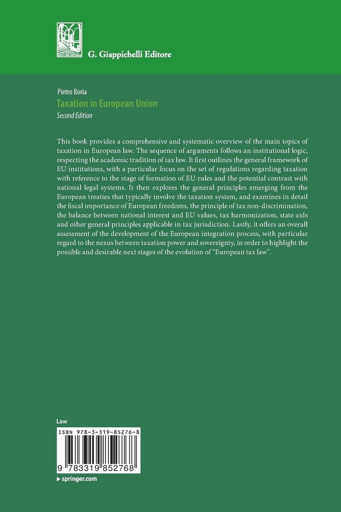 Weitere Ansicht: Taxation in European Union | Pietro Boria
