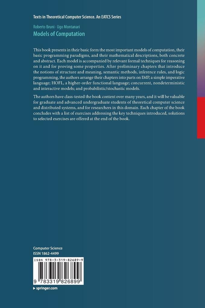 Weitere Ansicht: Models of Computation | Roberto Bruni, Ugo Montanari
