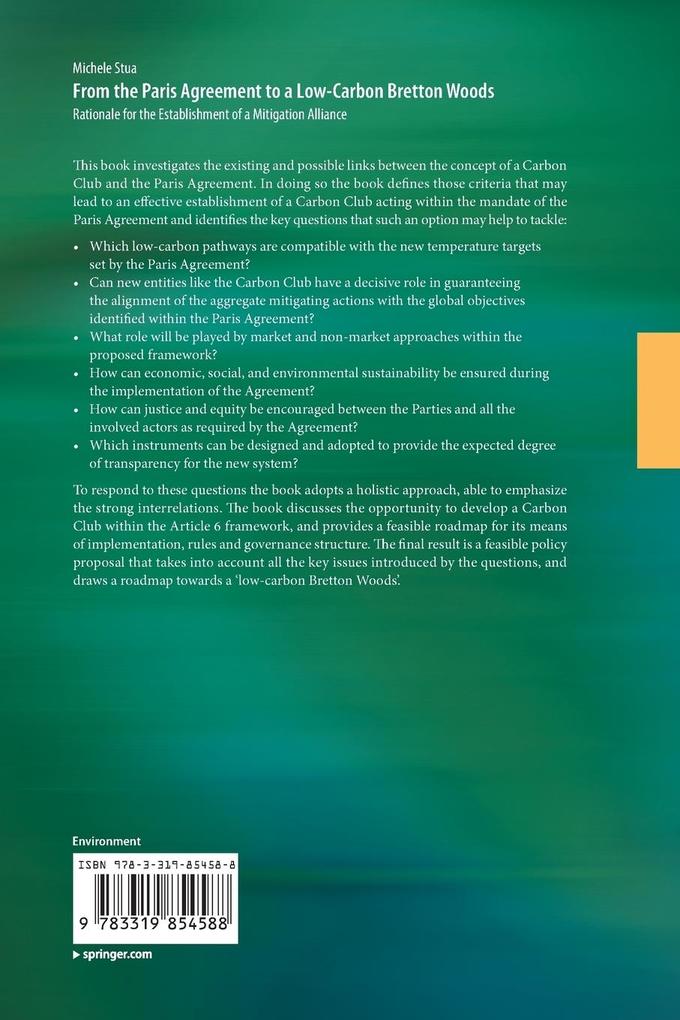 Weitere Ansicht: From the Paris Agreement to a Low-Carbon Bretton Woods | Michele Stua