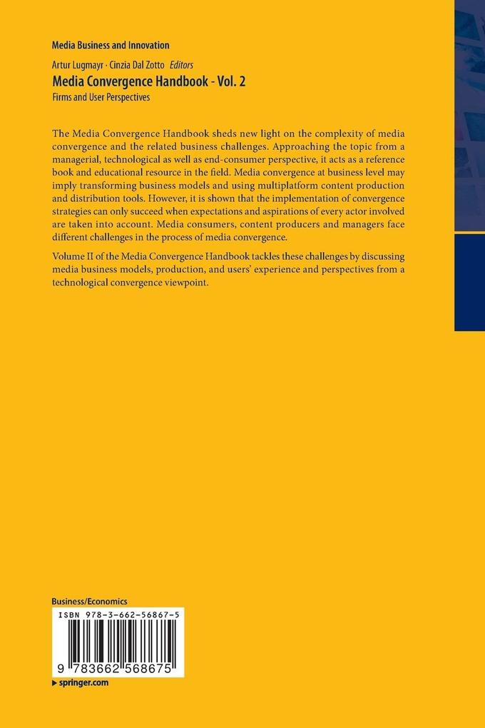 Weitere Ansicht: Media Convergence Handbook - Vol. 2